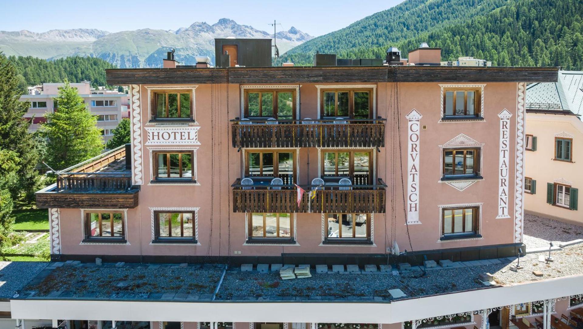 Hotel Corvatsch - Web Check-In Sankt Moritz Zewnętrze zdjęcie